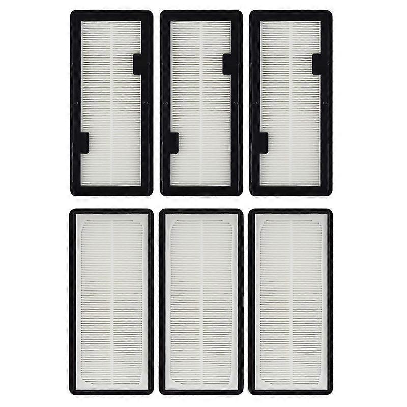 6Pcs Washable Replacement Hepa Filters