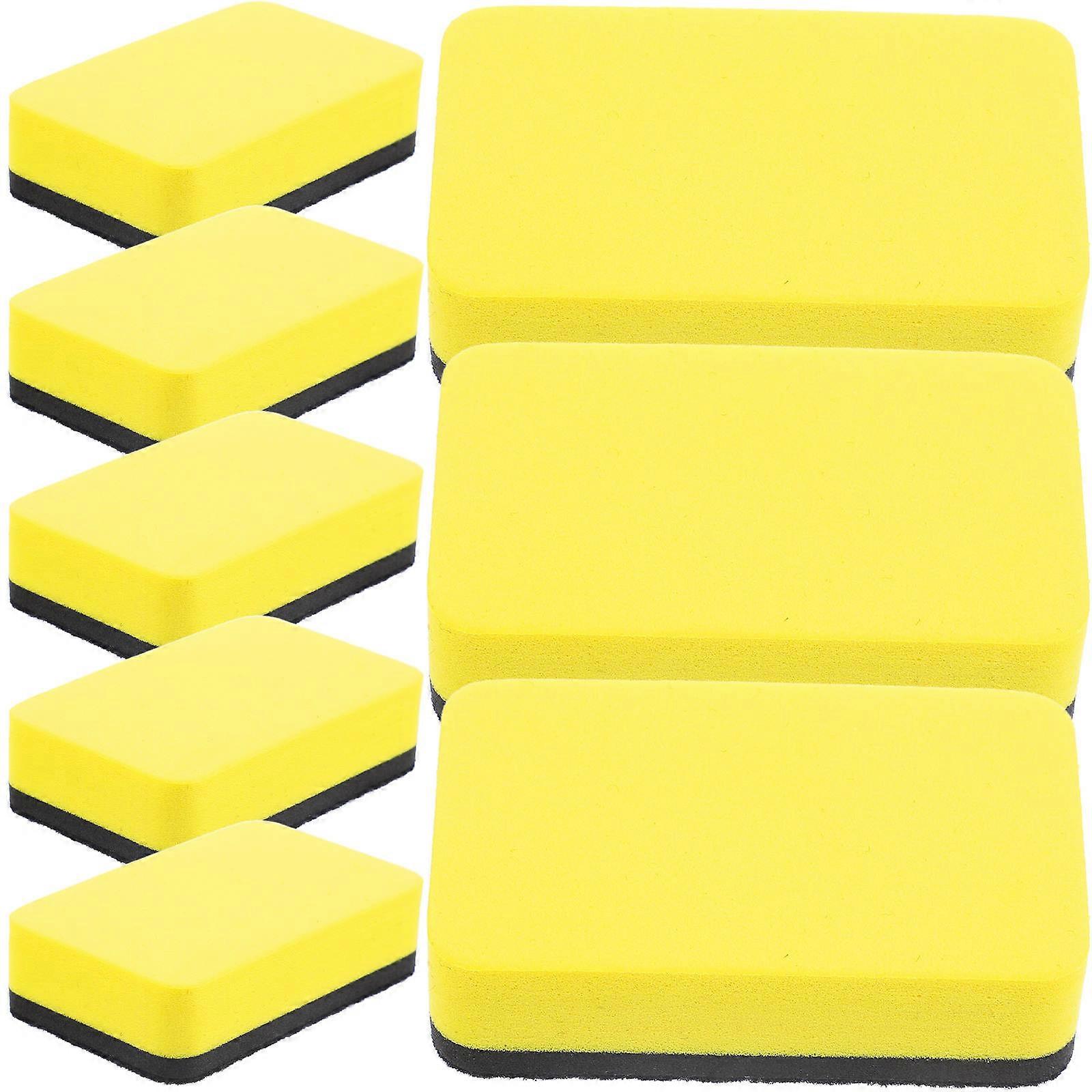 Yellow Whiteboard Eraser for Office Use with 144Pcs Portable Wipe Set