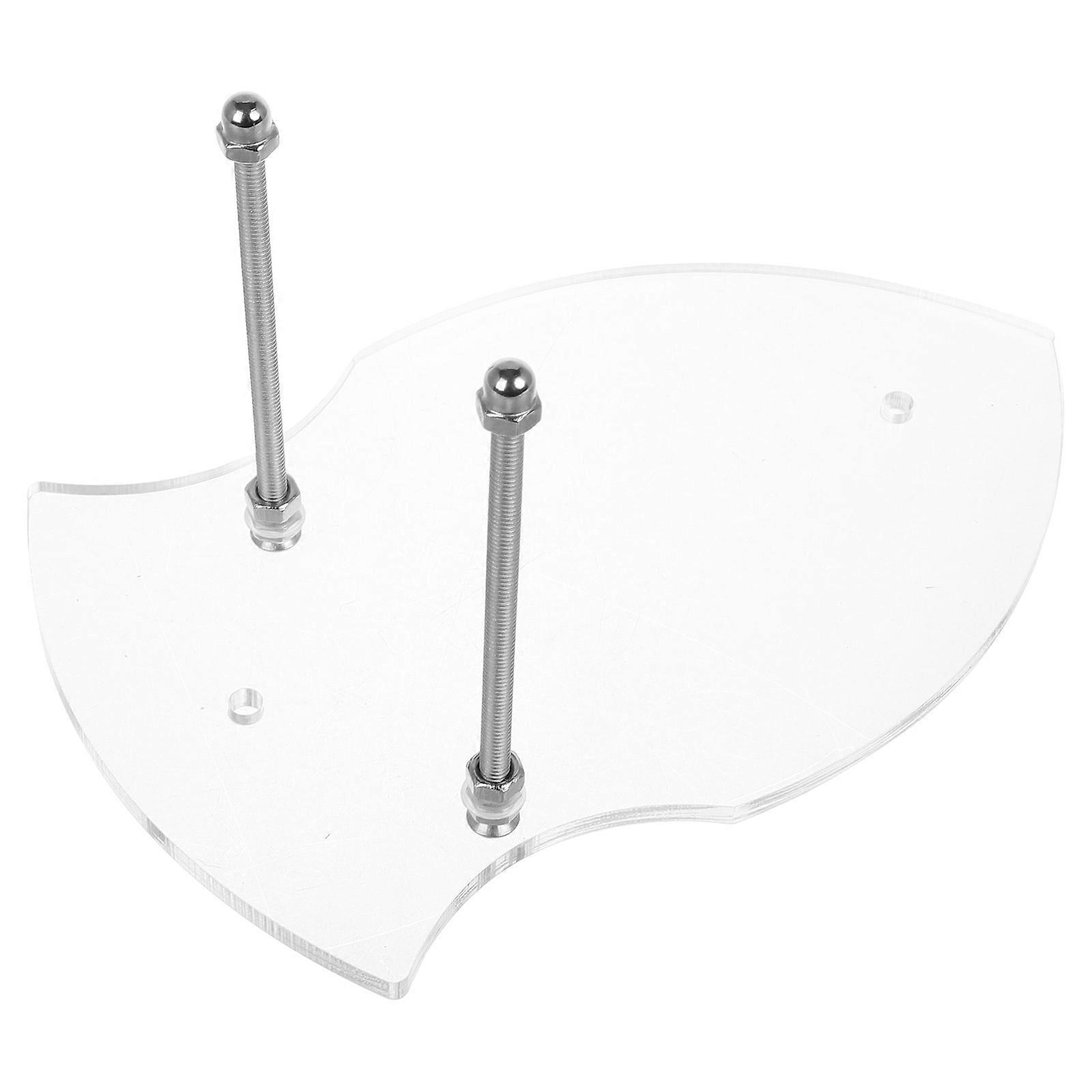 Sword Wall Mount Display Stand Holder for Daily Use Transparent Design