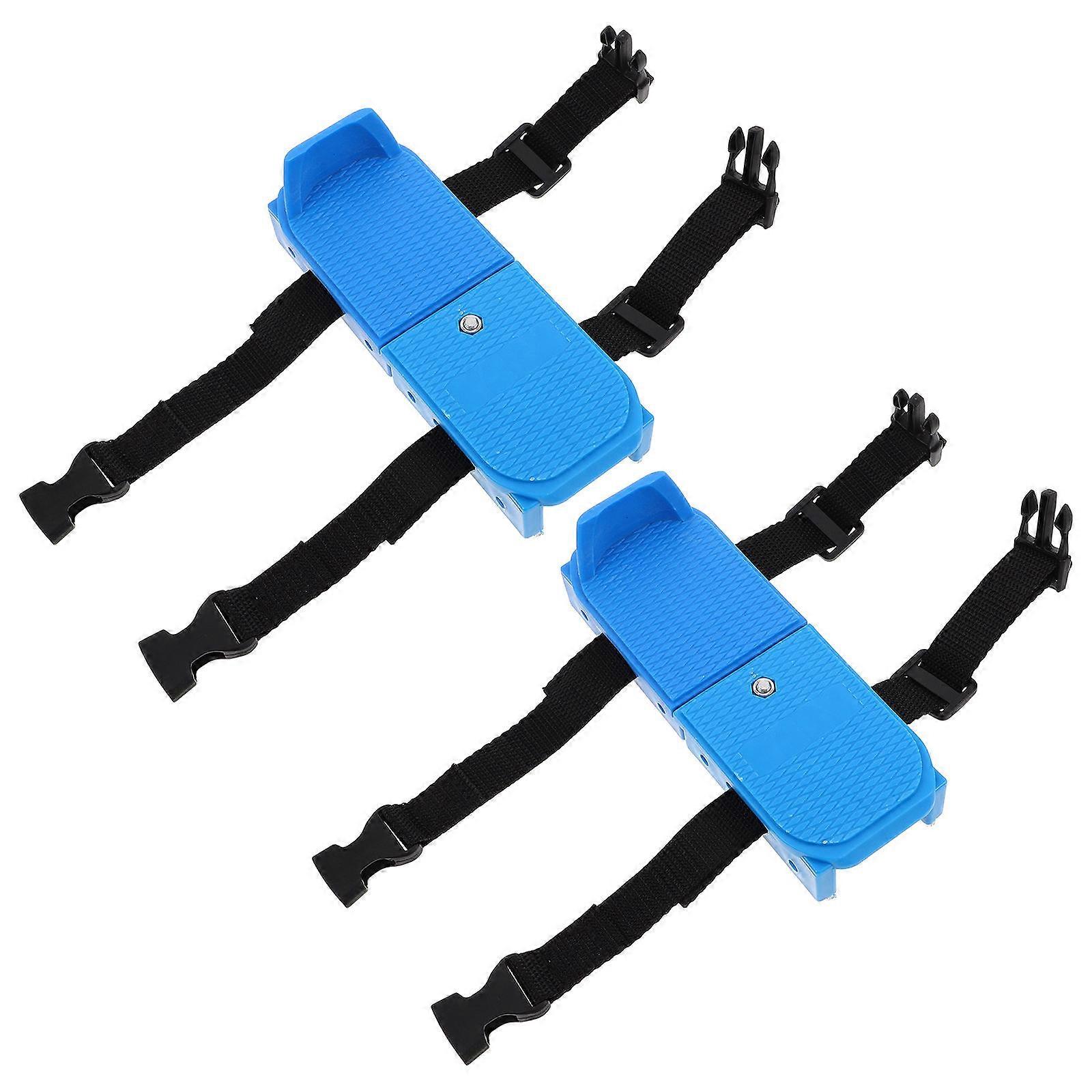 Toddler Ice Skates Children Ice Skate for Skating 1Pair Adjustable Blue