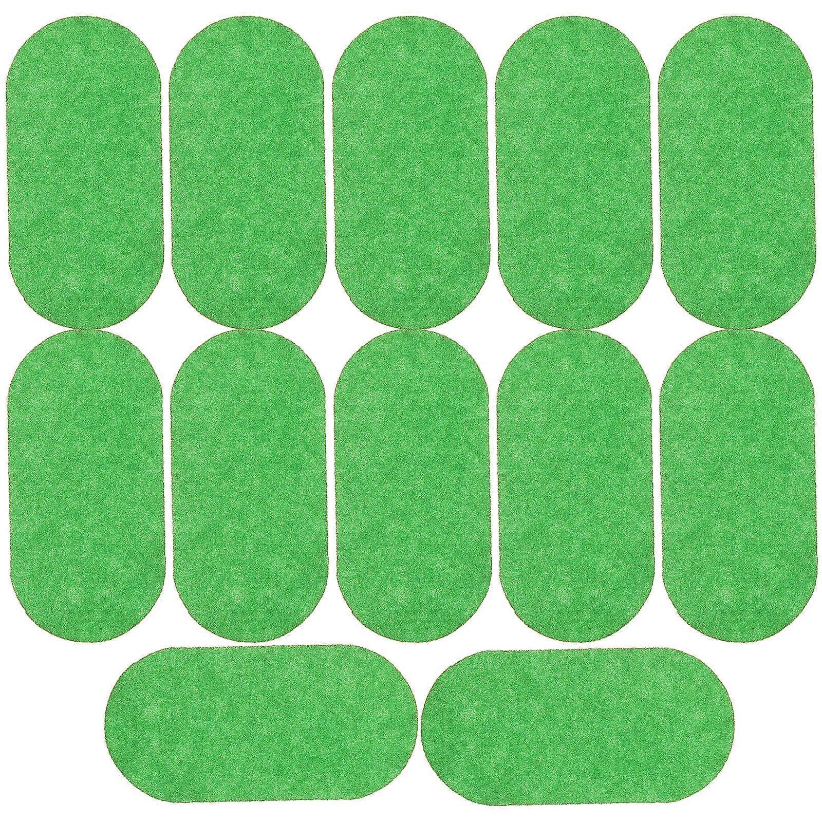 Pool Table Marker Patch for Repair 3 Sheets Green Billiard Table Mending Stickers