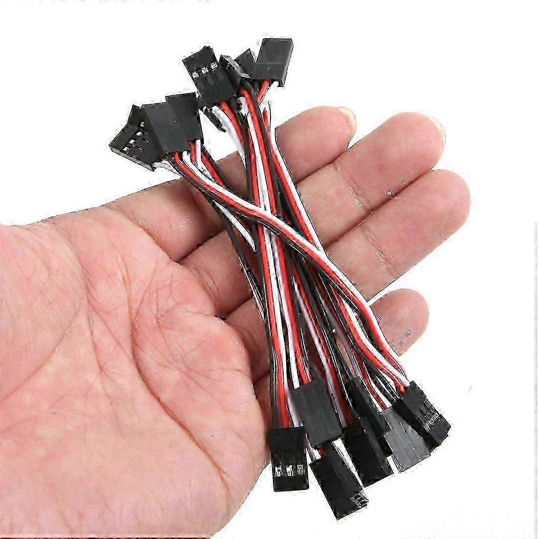 10cm Servo Extension Cables Set for Arduino and Electronic Projects