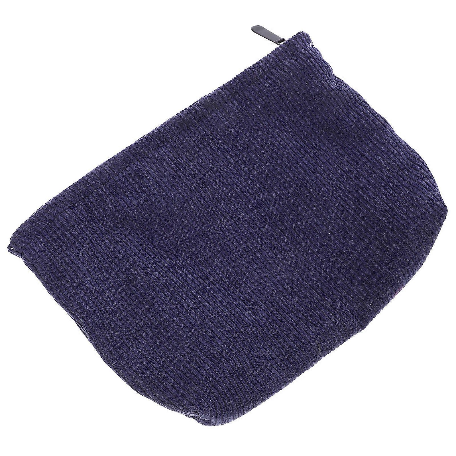 Blue Makeup Bag Organizer for Storage Use Cloth Material