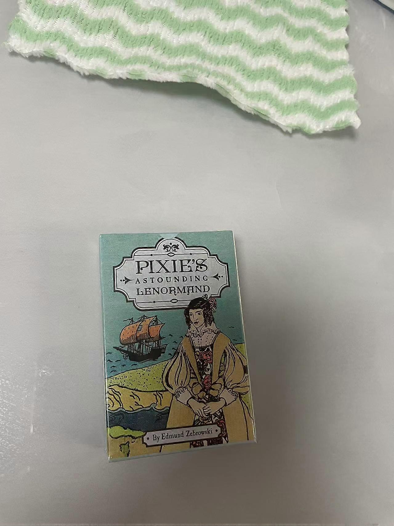 Pixies Astounding Lenormand Oracle Cards Leisure Party Table Game Fortune-telling Prophecy Tarot Deck With PDF Guidebook