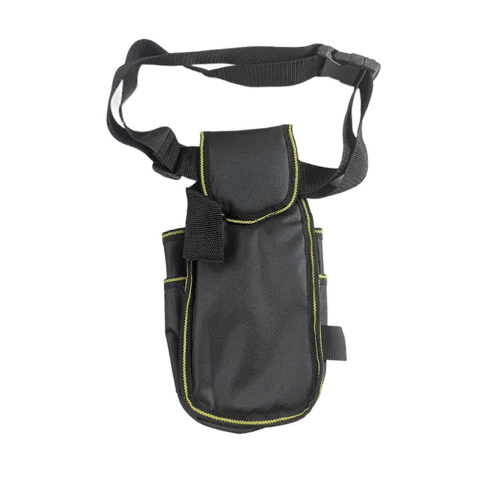 Electrician Tool Belt with Multiple Utility Pockets Adjustable 600D Polyester Waist Tool Bag