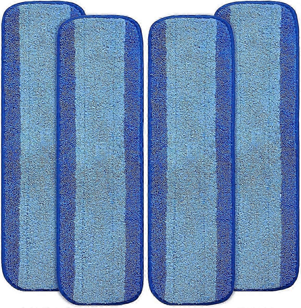 4 Pack Microfiber Cleaning Pads Replacement for Bona Premium Spray Mop 25-26