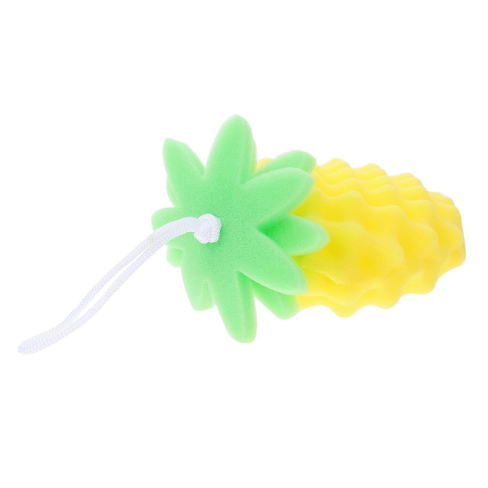 Cartoon Pineapple Bath Sponge Body Scrubber for Gentle Exfoliation and Deep Cleansing