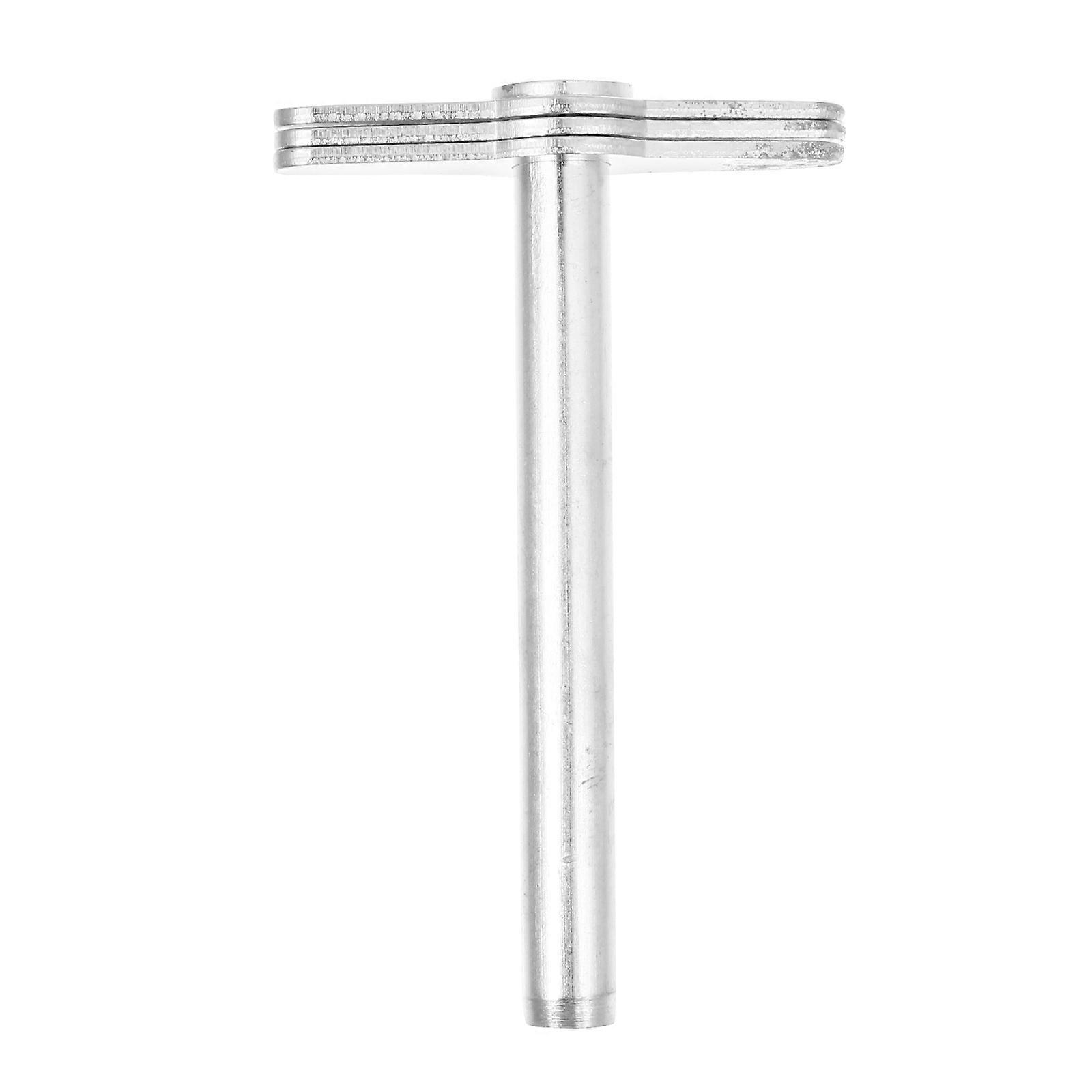 4Pcs Manual Laboratory Punch Rubber Stopper for Drilling Silver Tool