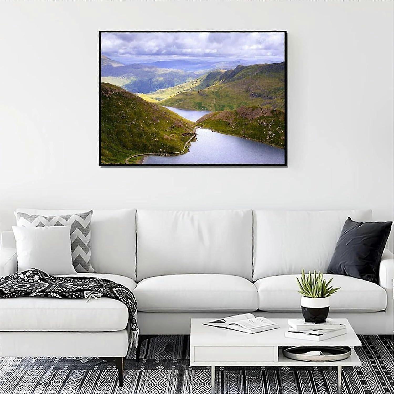 Two Lakes Jigsaw Puzzle Brain Challenge Gift Educational ActivityFrame not includedJP-1401