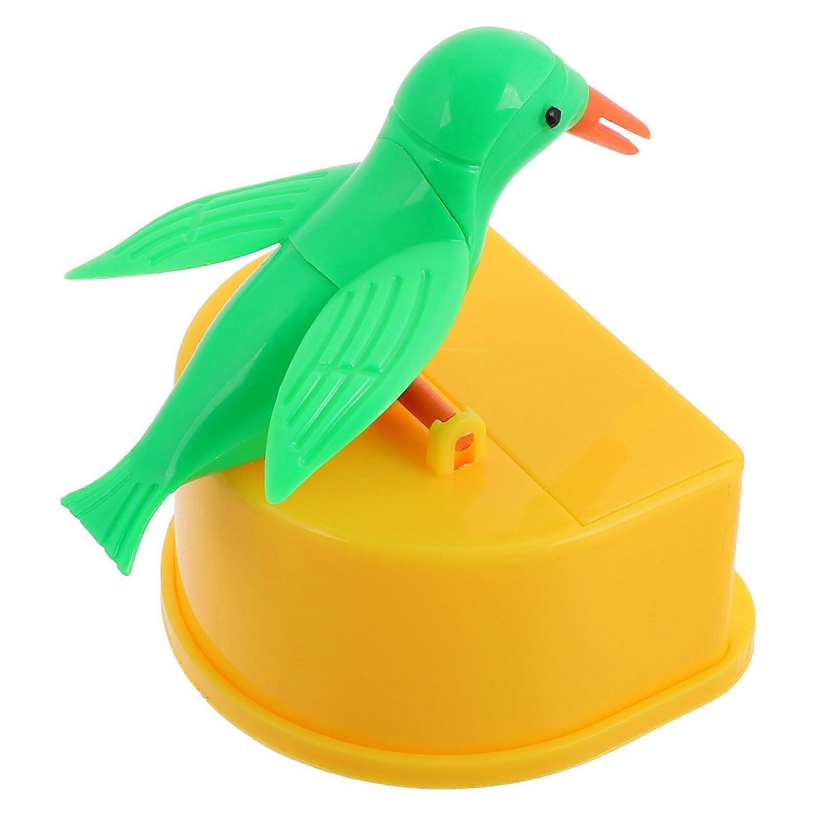 Automatic Bird Toothpick Dispenser with OneTouch Hygienic Storage for Home and Dining Table Ref:4985