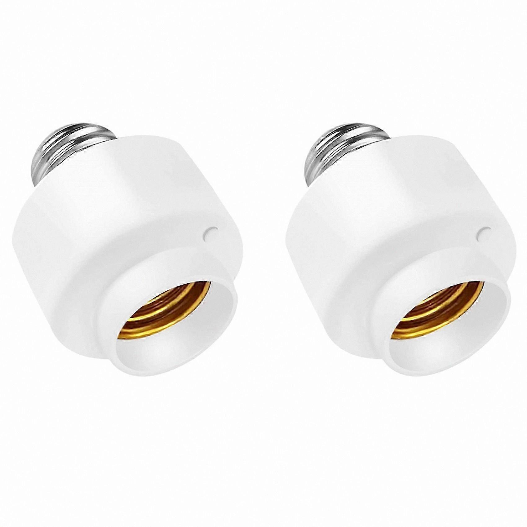 3-Pack Wi-Fi Smart Bulb Socket Adapter, E27 Base Holder for Smart Home Devices, Compatible with Alexa and Google Assistant