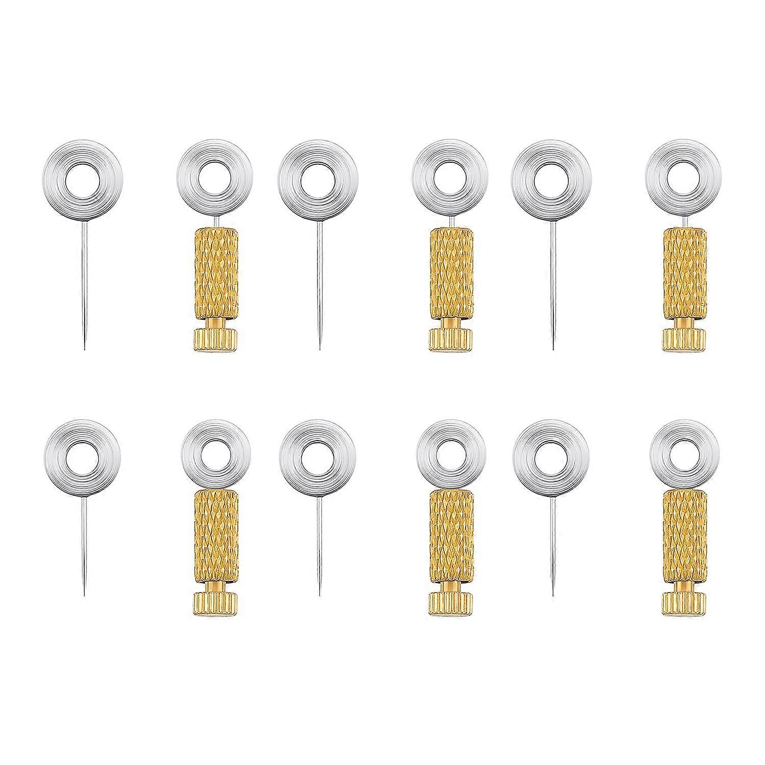 6PCS Leather Sewing Positioning Pins Stainless Steel for Precise Alignment DIY Purse Making