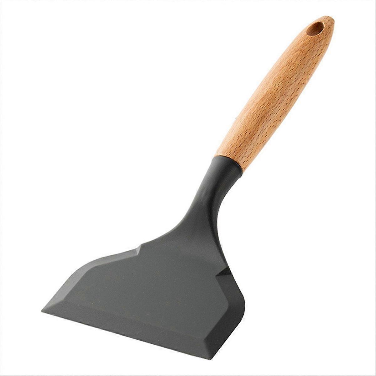 Non-stick Kitchen Wide Scraper Pizza Cooking Tools Silicone Spatula D