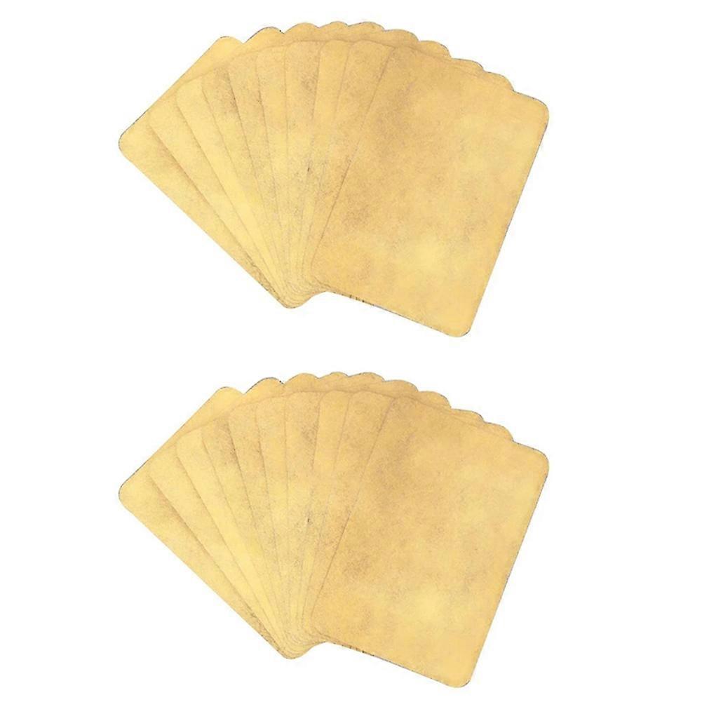 200x Ginger Back Pain Patch Neck Massage Back Body Warmer Sticker Self Heating B