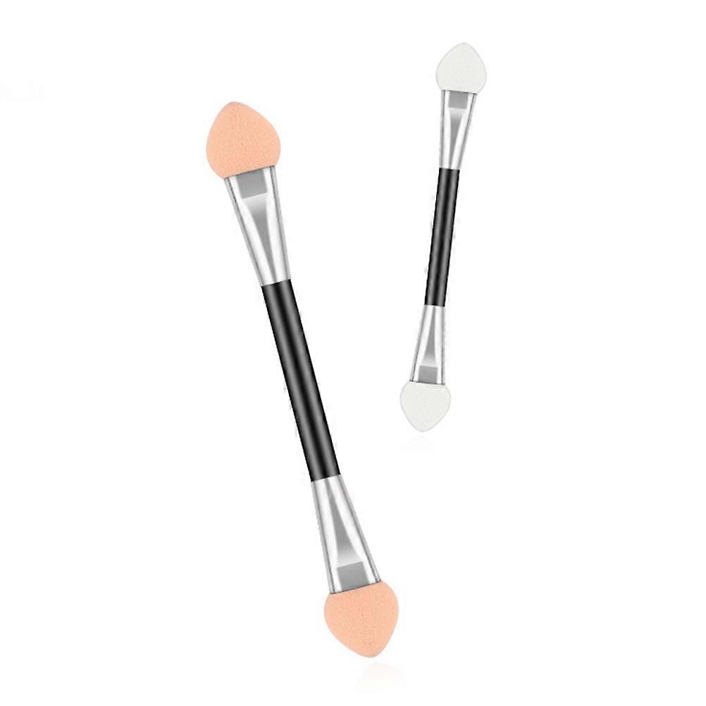 Brush Eyeshadow 50Pcs Double-End Sponge Applicators for Makeup Application