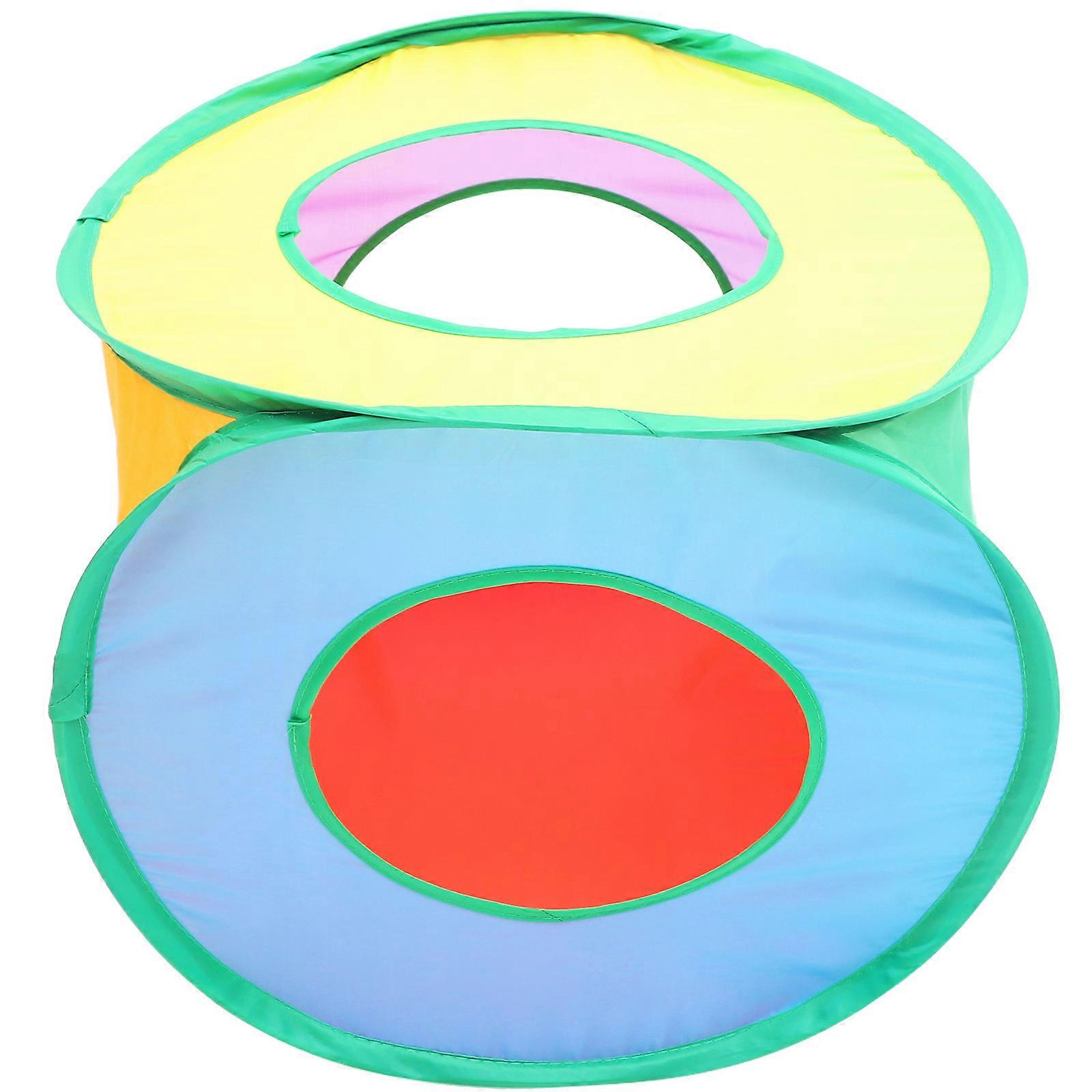 Breathable Cat House Foldable Cat Cube for Hiding 4Pcs Multi Colored