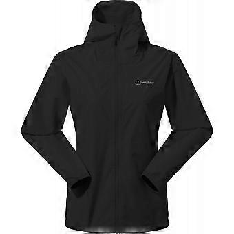Women's Berghaus Womens Deluge Pro 3.0 Jacket / Black/Black / 14