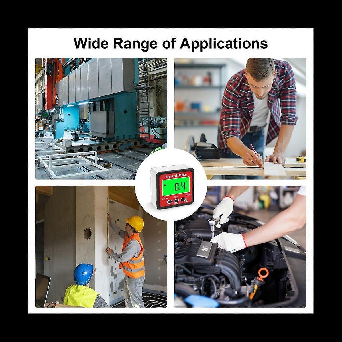 Digital Level Box Protractor Angle Finder Level Gauge