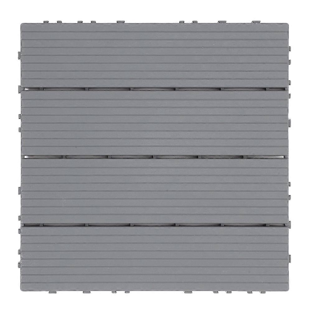 Versatile Plastic Outdoor Deck Tiles for Backyard Patio Poolside Flooring