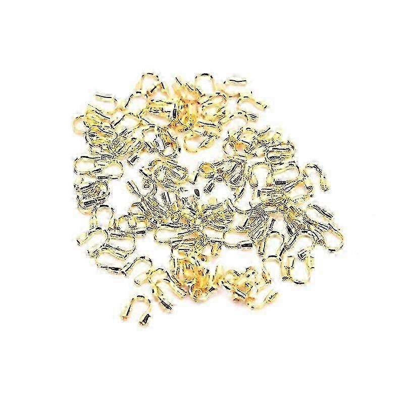 Crafting supplies U shape clasps 100pcs with thread guards