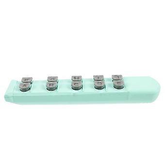 Entraîneur de guitare en plastique, exercice pour les doigts, lot de 4, vert