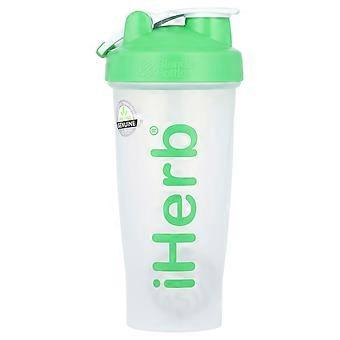 iHerb Goods, iHerb Blender Bottle with Blender Ball, Green, 28 oz