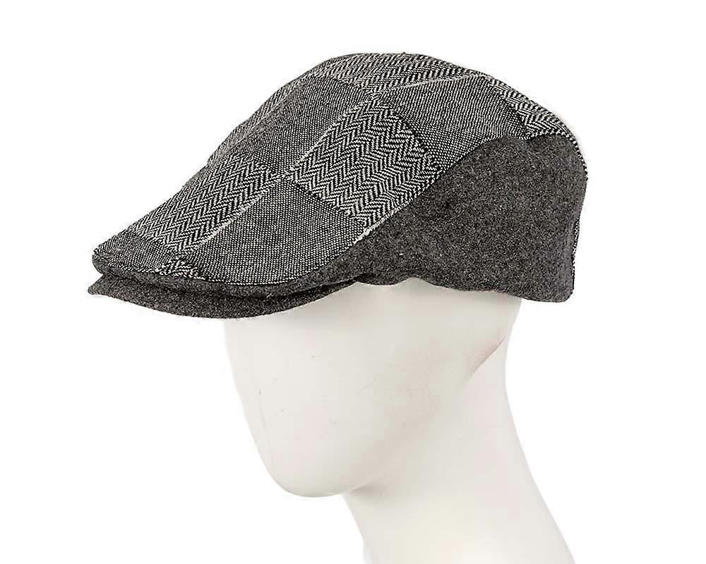 Grey patches ivy flat cap M135