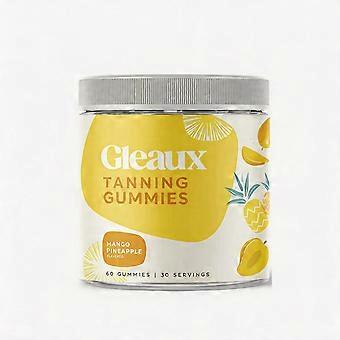 Tanning Gummies Mango Pineapple 60 Counts Nutrition Gels & Chews