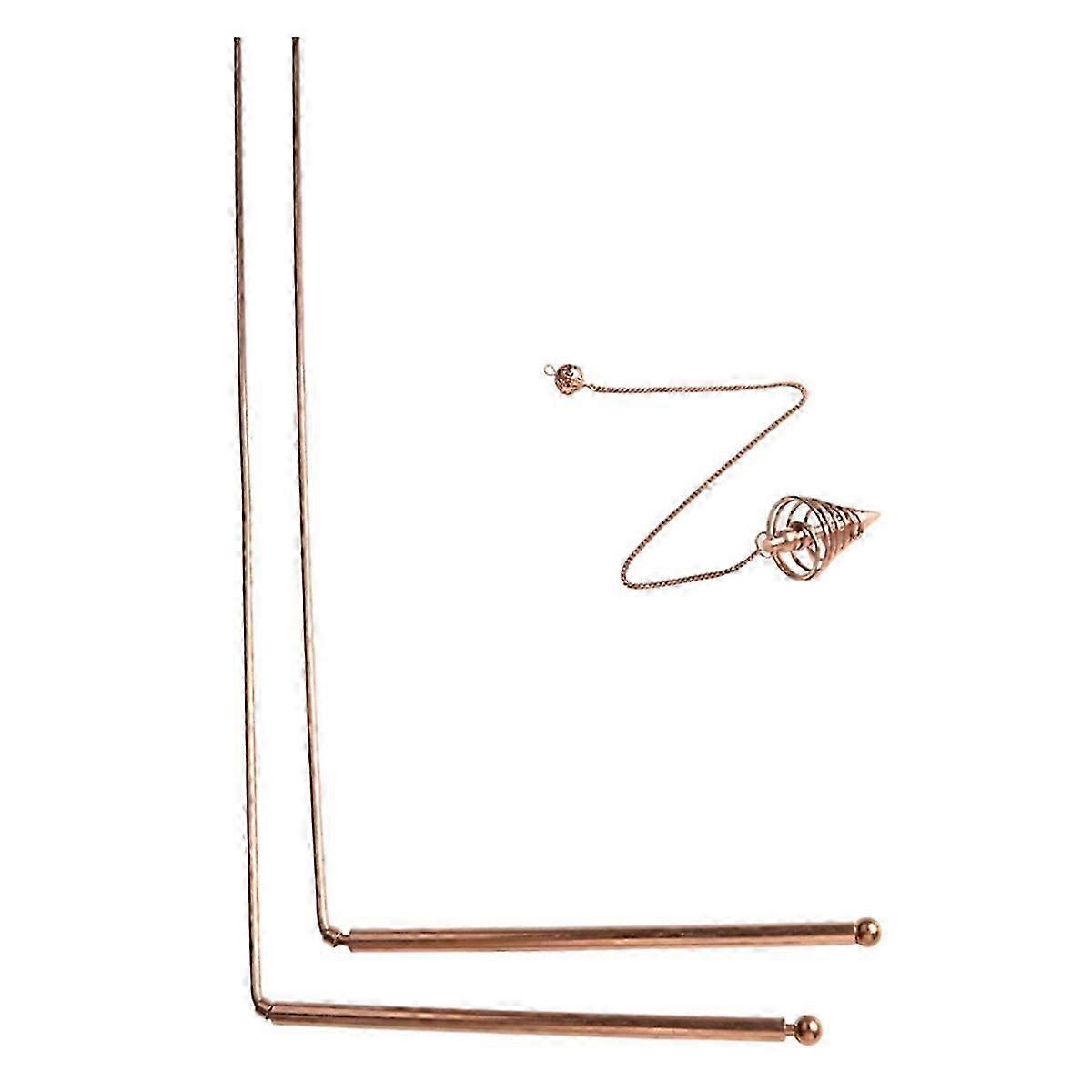 3Pcs/Set Copper Dowsing Rods Kit\n3Pcs/Set Copper Dowsing Rods