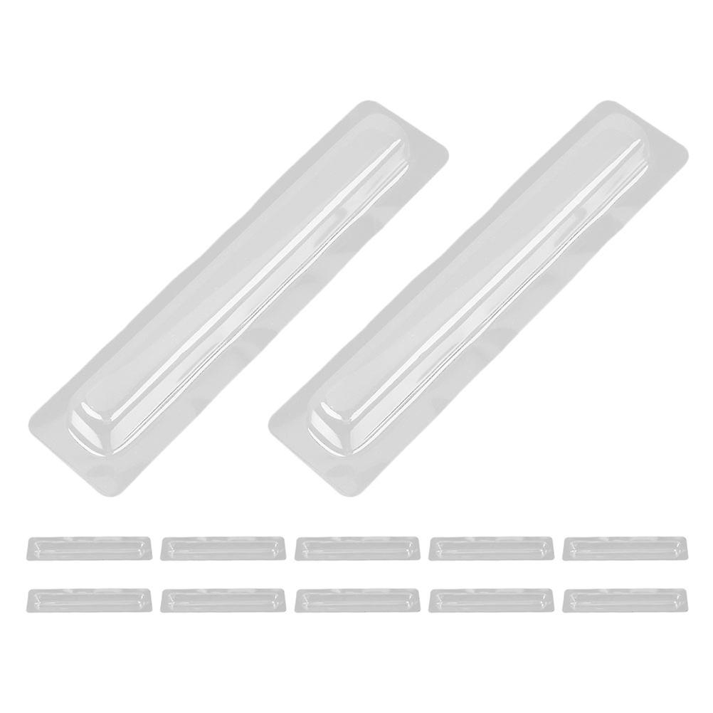 PVC Wall Clock Pointer Box for Clock Hand Protection 12Pcs Transparent