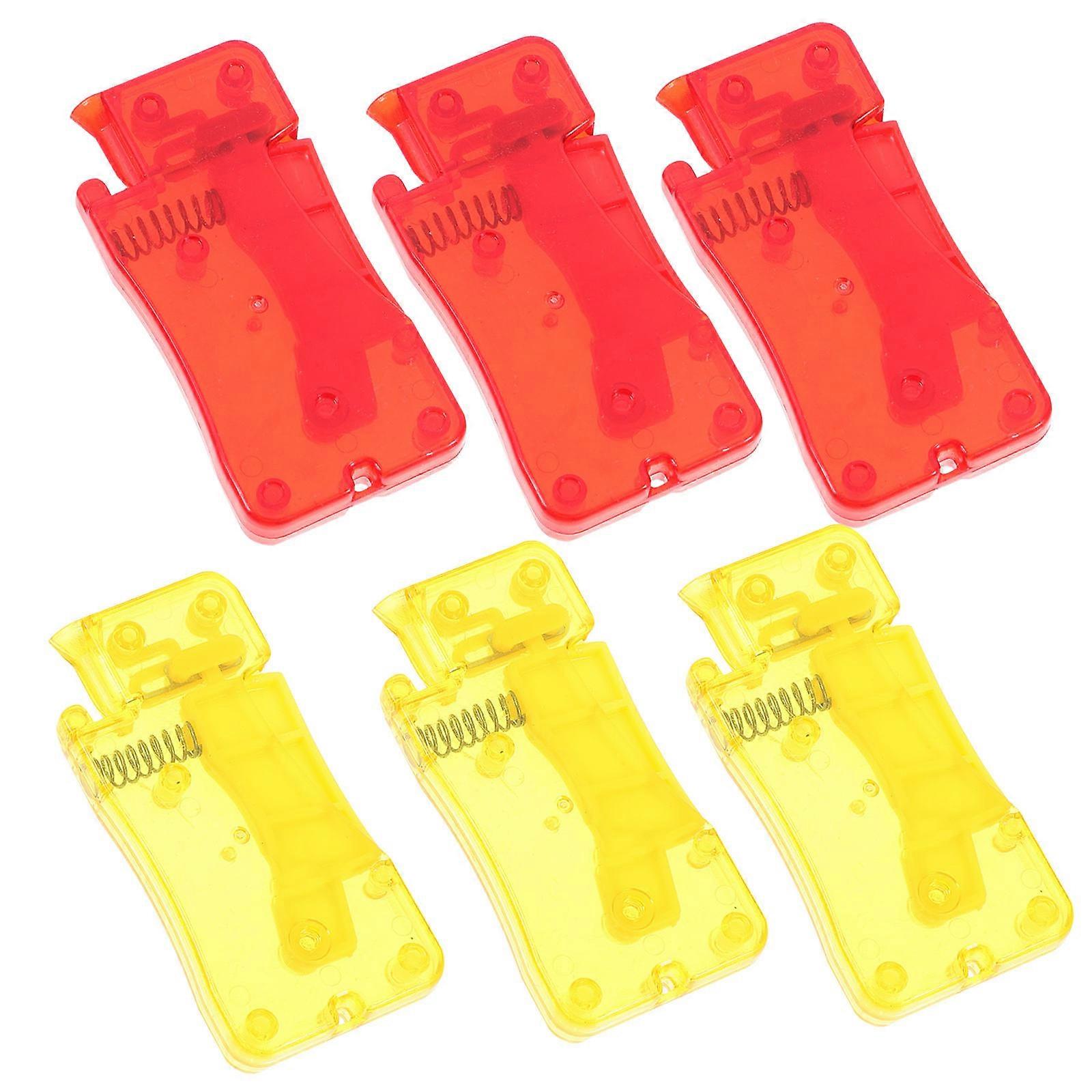 Sewing Machine Needle Threader Plastic Tool for Home Use 6Pcs Assorted Color