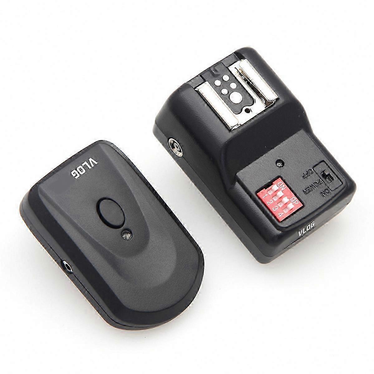 Wireless Flash Trigger with 16-Channel Sync for Camera Hot Shoe Remote Control Shutter Release Adapter