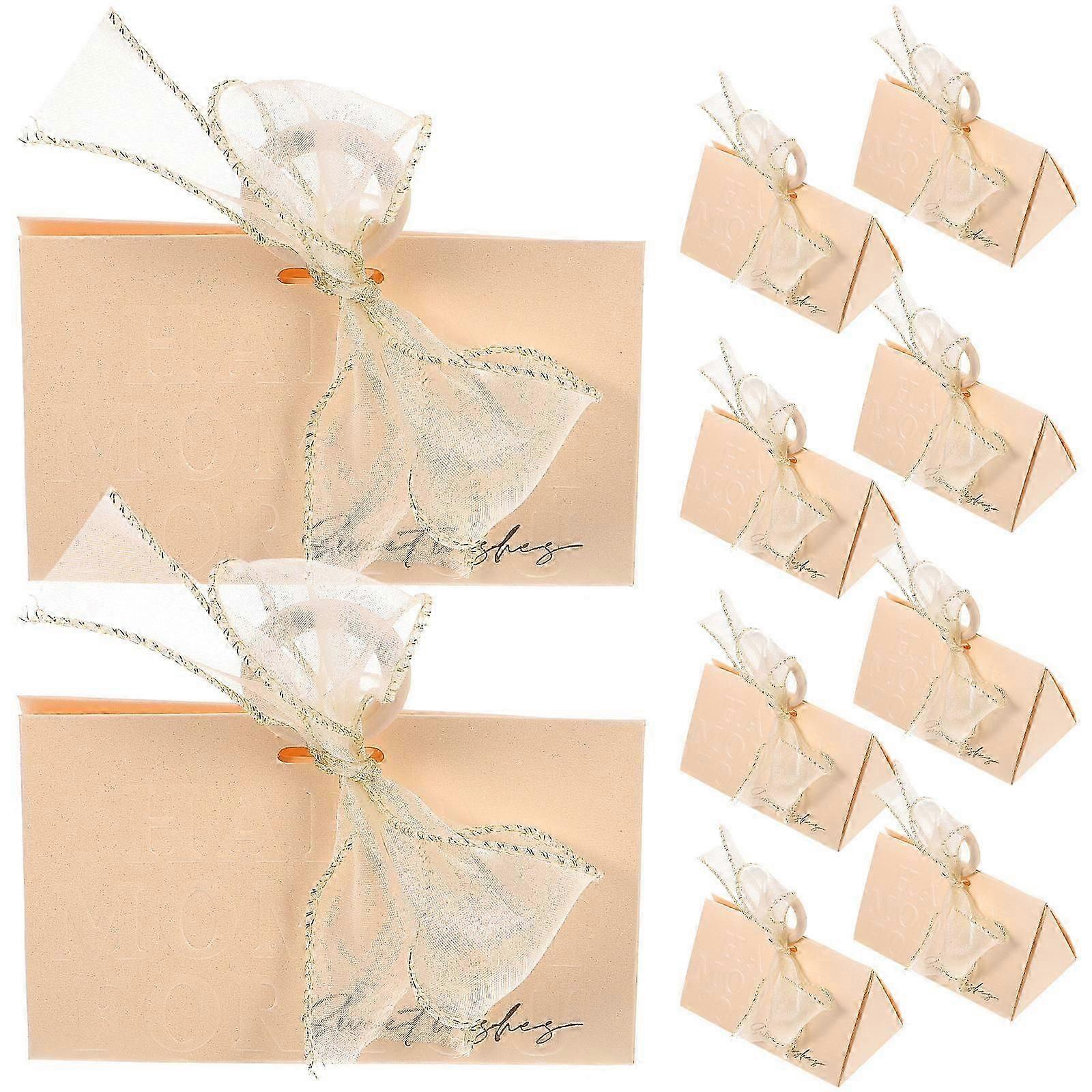 40Pcs Triangular Candy Boxes, Multi-color Paper Gift Boxes For Daily Life & Special Occasions
