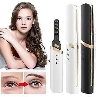 Elektrisch beheizte Wimpernzange USB Wiederaufladbares Make-up-Lockenwerkzeug Langlebig*1