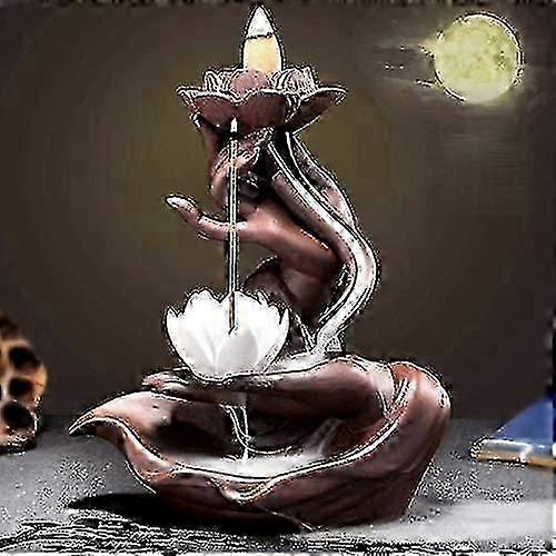 2026 Suitable  New Ceramic Backflow Incense Burner Cascade