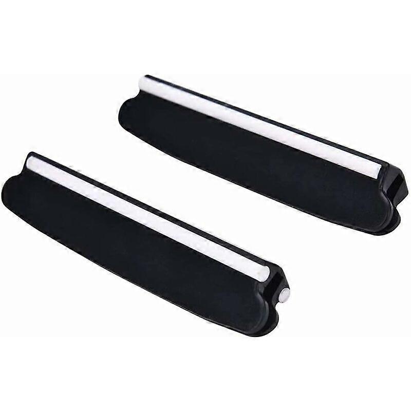 Professional Knife Sharpening Guide, Random Knife Sharpener Angle Guide, Sharpening Guide for Whetstone, Black(2 Pack)