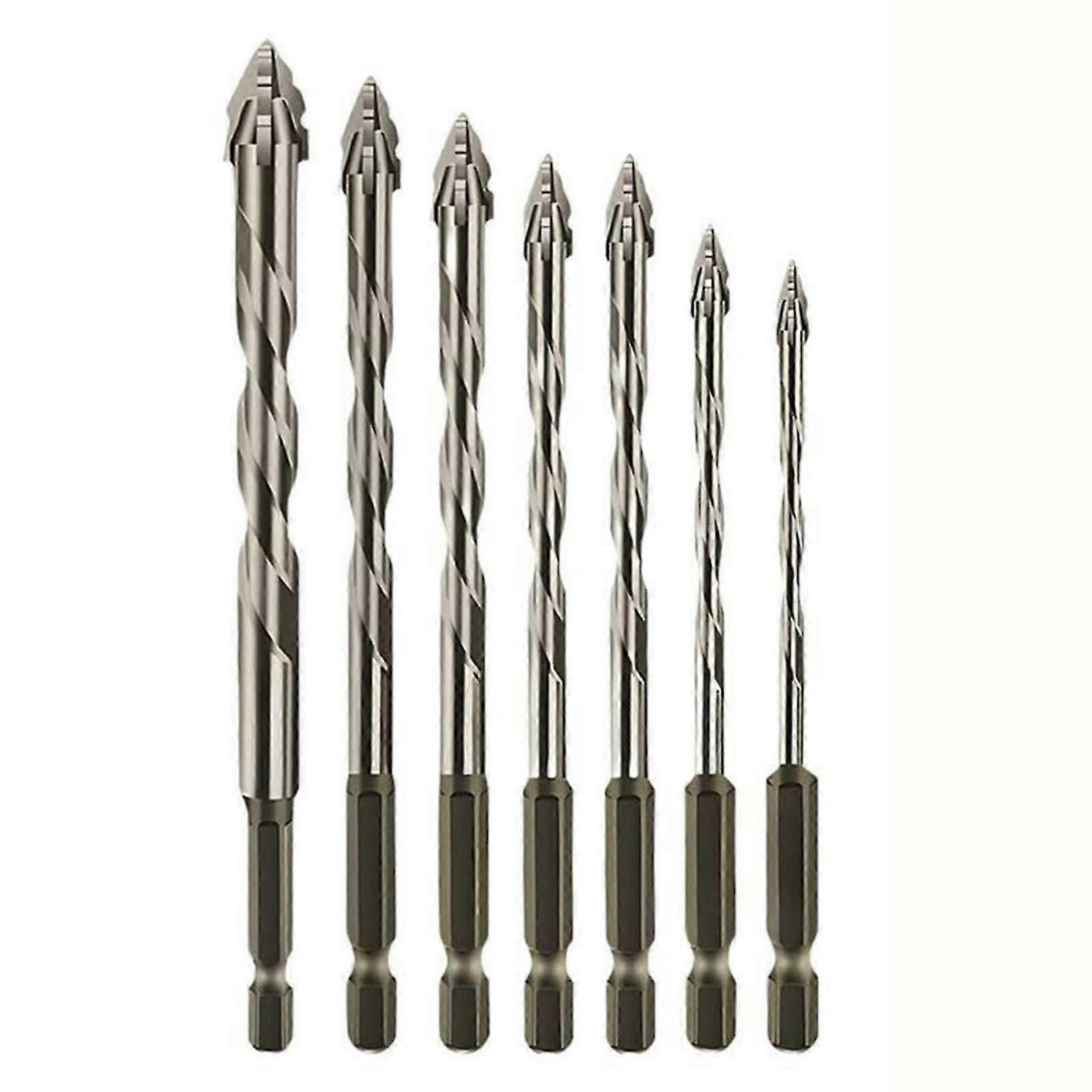 Four-Blade Eccentric Drill Bits Versatile Eccentric-Twist Drill Bits Set for Diy Projects 26-27