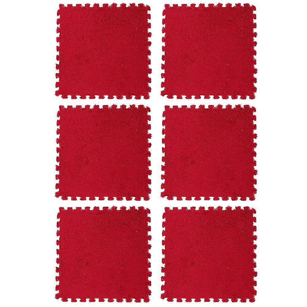 6Pcs Household Flooring Tiles Multi-function Play Mats Replaceable Puzzle Cushions