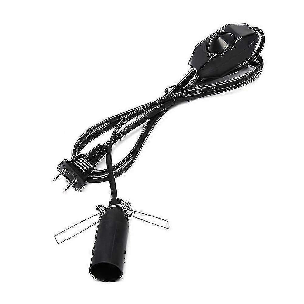 suitable compatible with salt lamp dimmer control switch power cable cord e14 socket us plug-al