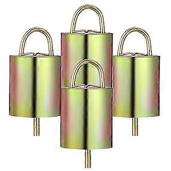 4Pcs Viehglocken Metall Glocken Anhänger Schafe Vieh Glocke Anhänger Vintage Glocken Hängen Tiere Glocken