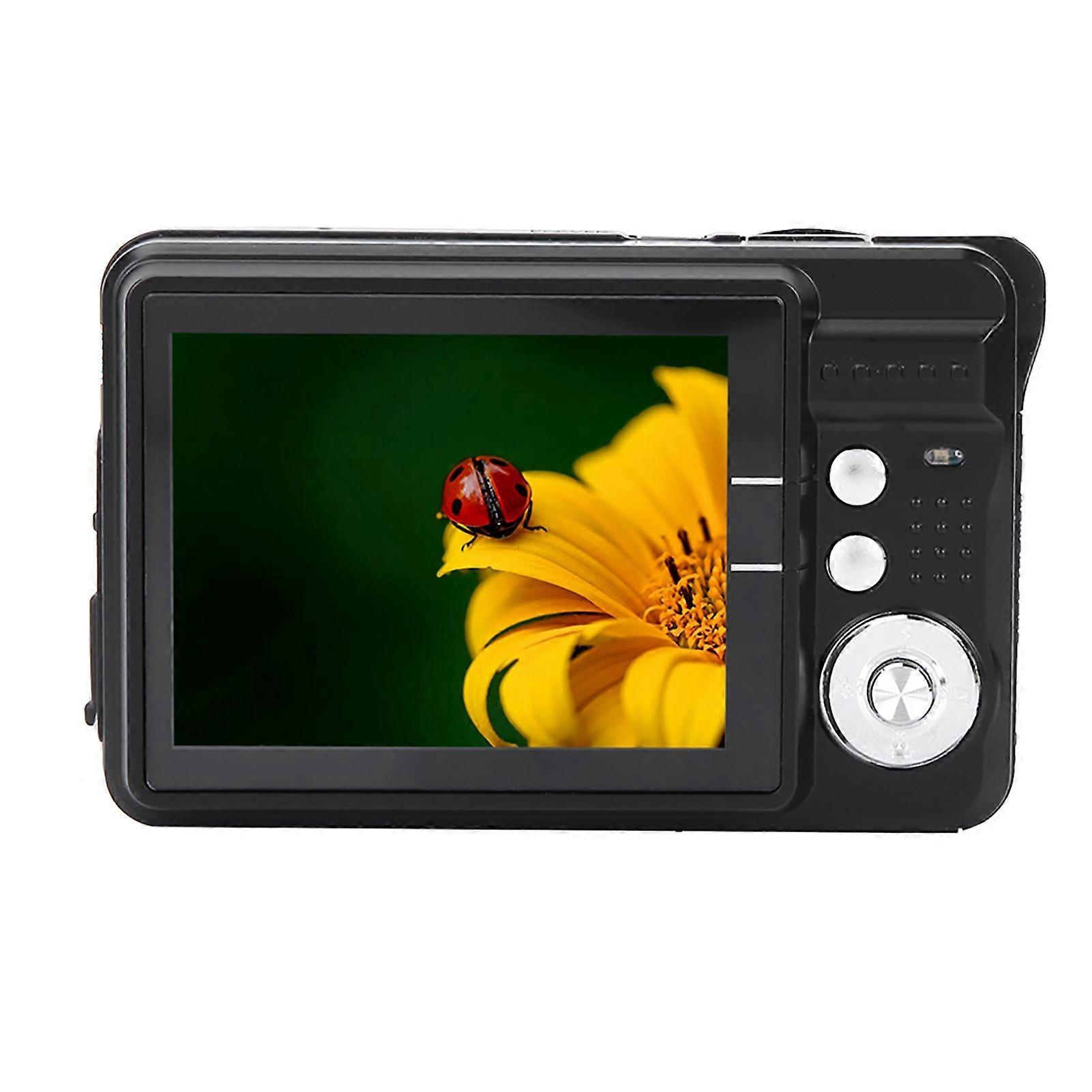 2,7 polegadas tela HD crianças brinquedo câmera de vídeo digital crianças com bateria (preto)