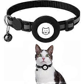 Apple Airtag Compatible Reflective Cat Collar Removable Safety Buckle for Kitten & Puppy