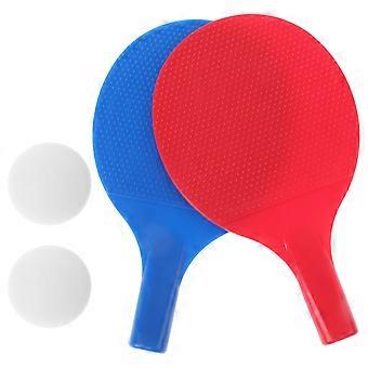 1 ensemble de raquette de tennis de table antidérapante tennis de table jouant à la balle kit de tennis de table raquette en bois d’entraînement