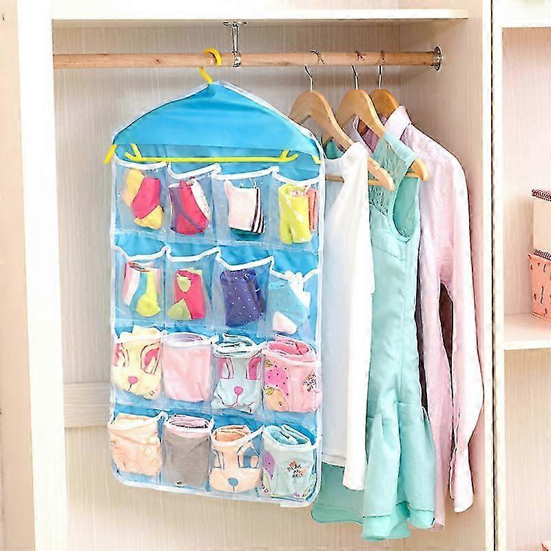 Closet Hanging Organizer with Mesh Pockets