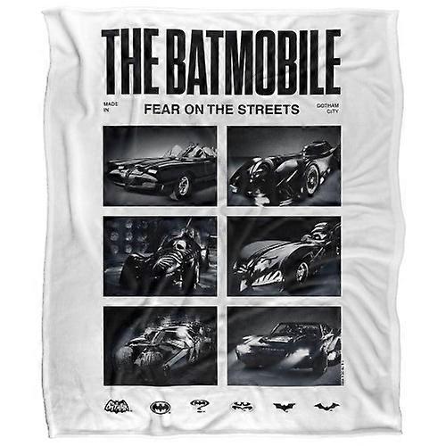 Batman Live Shots Batmobile Blanket