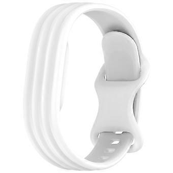 Pulseira de silicone com fecho borboleta integrado em cor sólida xDfind para Google Fitbit Air