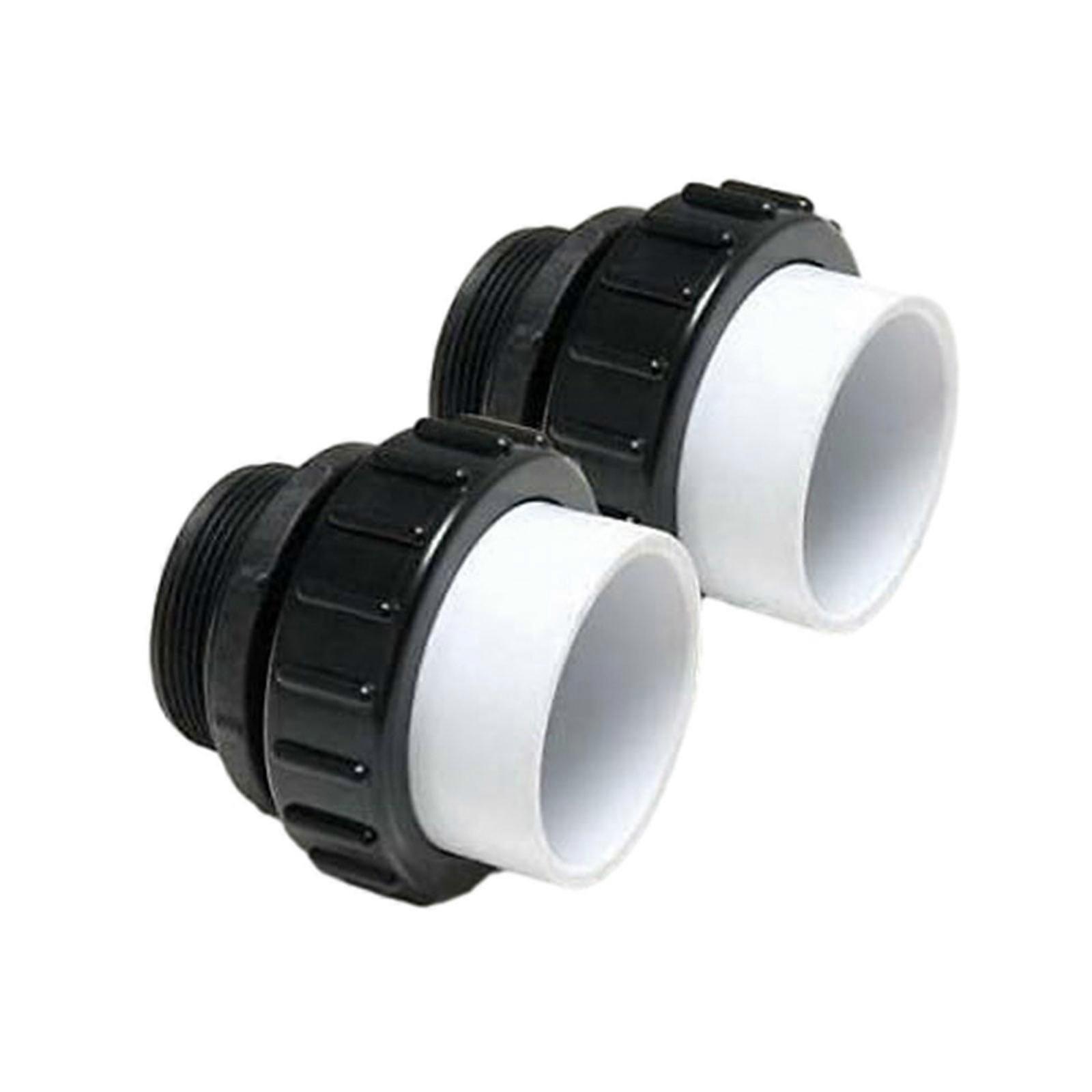 Reliable Pool Pipe Fitting Replacement Union Pool Equipment Replacement Pool Hose Adapter Plastic Material for Pool 26-27