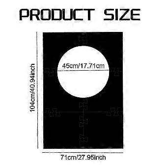 6Pcs Backboards Wall Protector EVA Spliced Backboards Board Surround Ring for 45cm Board Lovers
