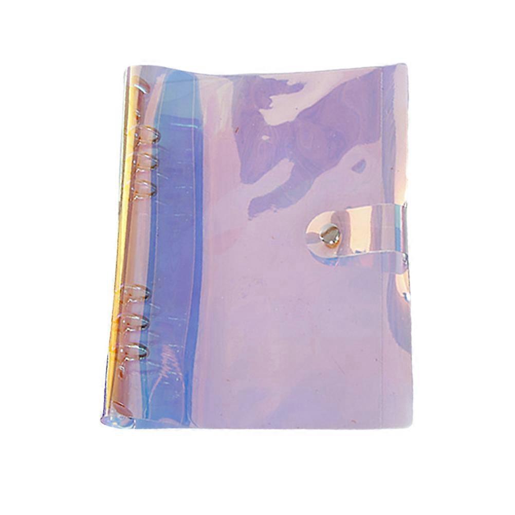 Notebook Shell Six Holes PVC Notebook Case Protector for Students 1Pcs