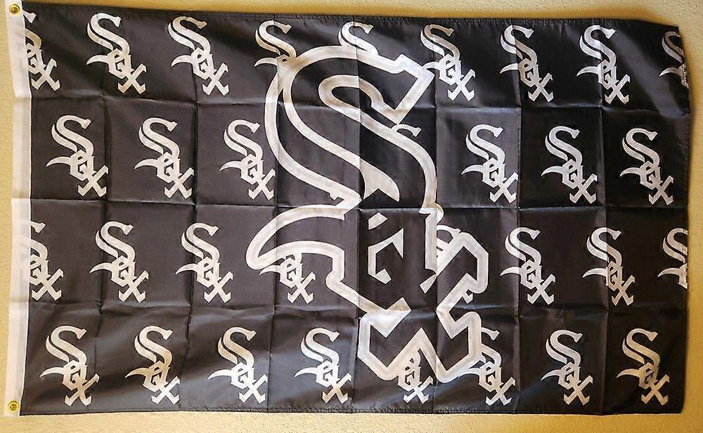 Chicago White Sox Multi logo  MLB  Baseball Flag  RL0619